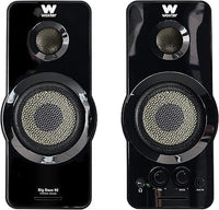 Thumbnail for Woxter Big Bass 95 RGB - Altavoces Multimedia Estéreo, 20W, Potentes, conexión 3,5mm, iluminación RGB, Botones y Conexiones AUX y Cascos en Parte Frontal, PC/Smartphones y videoconsolas