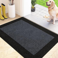 FCSDETAIL Felpudo Entrada Casa 60 x 90 cm, Alfombra Antideslizante y Lavable en Lavadora, Alfombra Atrapapolvo Absorbentes para Perro, Entrada, Puerta, Pasillo