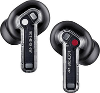 Nothing Ear Auriculares inalambricos Bluetooth con Integración de ChatGPT, Audio Hi-Res, Cancelación de Ruido Activa Inteligente, Ecualizador Avanzado y hasta 40,5 Horas de reproducción - Negro