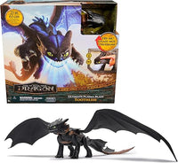 Dreamworks Dragons - Figura Dragón Desdentao Electrónico con Ataque de Plasma de Cómo Entrenar a tu Dragón, Alas de 63 cm, Luces y Sonidos - 6072541 - Juguetes Niños 4 Años + - Regalo Niño 4 Años +