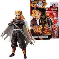 Thumbnail for Bandai - Ultimate Legends HD - Figura de acción Demon Slayer 12 cm - Kyojiro Rengoku - Licencia Oficial Demon Slayer - Figura articulada Rengoku - Juguete para niños 4 años y + - VE88964