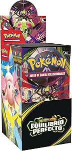 Pokémon: Expositor de Sobres de Mejora de Megaevolución-Equilibrio JCC Pokémon (18 Sobres de Mejora)