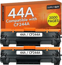 Supply Guy Toner Compatible con CF244A HP 44A para HP LaserJet Pro M15a M15w MFP M28a MFP M28w Negro Multipack (2X Cartuchos de Toner con Chip)