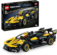 LEGO Technic Bugatti Bolide Maqueta de Coche Deportivo Negro y Amarillo para Construir, Vehículo para Carreras de Juguete Coleccionable, Idea de Regalo para Niños y Niñas de 9 Años o Más 42151