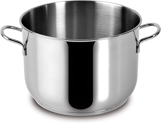 Lagostina 308022 - Olla, acero inoxidable, plata, 22 cm
