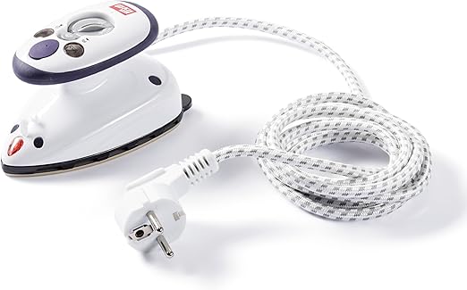 Prym 611915 mini steam iron, white, 1 - pack