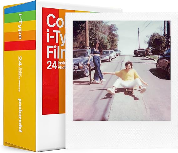 Polaroid Color Film for i-Type - Triple Pack - 24 Photos (6272), Multicolores (Película de Color), Paquete Triple (24 Fotos)
