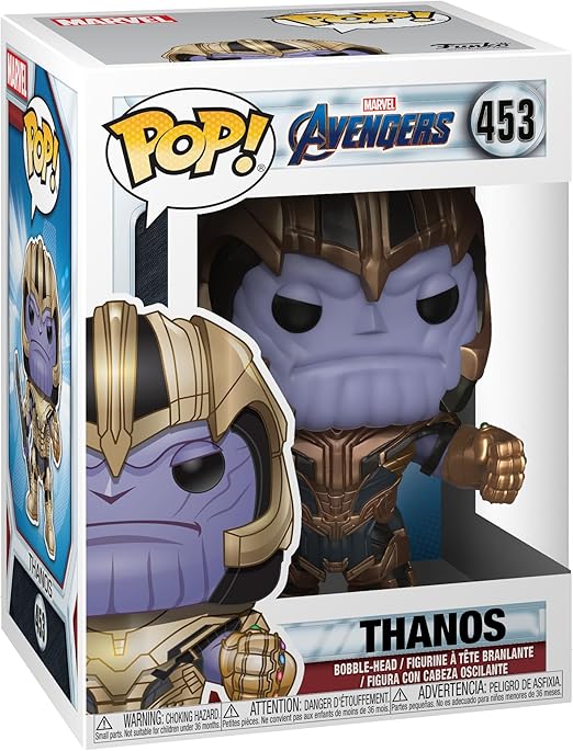 Funko Pop! Marvel: Marvel Avengers Endgame - Thanos - Figura de Vinilo Coleccionable - Idea de Regalo- Mercancia Oficial - Juguetes para Niños y Adultos - Movies Fans