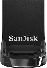 SanDisk Ultra Fit Pendrive 256 GB (Memoria USB 3.2, ideal para ordenador portátil o de sobremesa, consolas de juegos y sistemas, hasta 400 MB/s, Software de recuperación de datos RescuePRO Deluxe)
