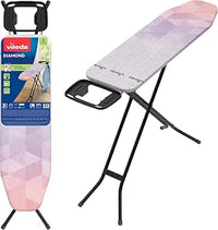 Vileda Tabla de Planchar Diamond S, Funda de Titanio, Altura Ajustable