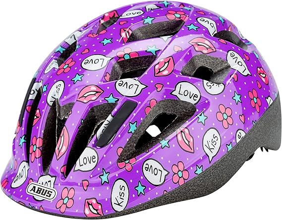 Casco infantil 45-60cm  bicicleta para niños que viajan en el asiento del pasajero - Para niñaABUS Smooty 2.0
