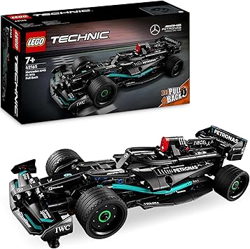 LEGO Technic Mercedes-AMG F1 W14 E Performance Pull-Back Coche de Carreras de Fórmula 1 de Juguete, Maqueta de Construcción de Vehículo, Regalo para Niños y Niñas de 7 Años o Más 42165