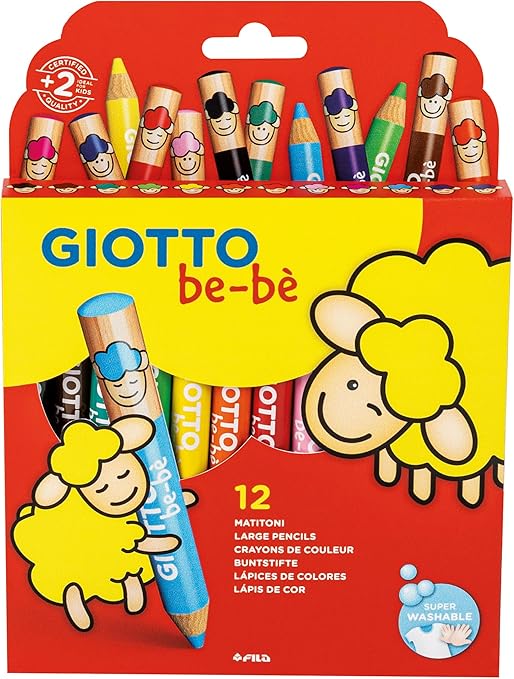 Giotto Bebè Bleistifte, 12 Stück, F477700