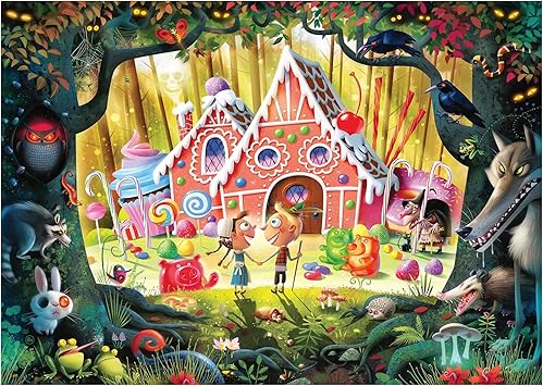 Ravensburger 12000415 - Hansel y Gretel - Puzzle 1000 Piezas – Puzzle Adultos y niños a patir de 14 años