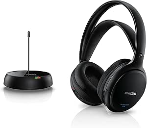 Auriculares TV inalámbricos FM supraaurales recargables - Philips