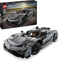 LEGO Technic Hipercoche Koenigsegg Jesko Absolut Gris Coche de Carreras de Juguete de Construcción, Regalo para Niños y Niñas de 10 Años o Más, Kit de Maquetas 42173