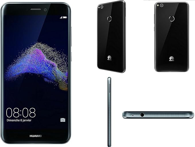 Huawei P8 Lite - Smartphone de 5.2" (Memoria Interna de 16 GB, 3 GB de RAM, cámara de 12 MP, Android) Negro