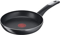 Thumbnail for Tefal C38804 Hard Titanium Essential Sartén de 24 cm, revestimiento antiadherente con partículas de titanio, indicador de temperatura de señal térmica, apta para lavavajillas, fabricada en Francia,