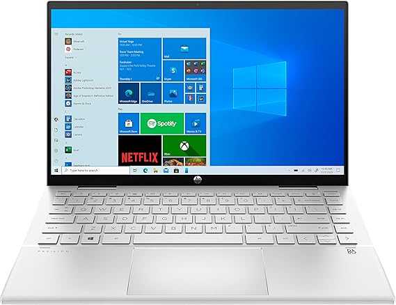 HP Pavilion x360 14-dy1032ns - Ordenador Portátil Convertible Táctil de 14" Full HD (Intel Core i7-1195G7, 8GB RAM, 512GB SSD, Iris Xe Graphics, Windows 11 Home) Plata - Teclado QWERTY Español