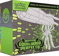 Pokémon: Caja de Entrenador Élite de Megaevolución-Equilibrio JCC Pokémon (1 Carta de promoción con ilustración expandida, 9 Sobres de Mejora y Accesorios prémium)