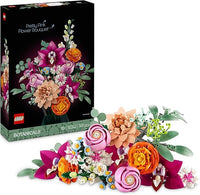 LEGO Botanicals Ramo de Flores Fantasía en Rosa Maqueta para Adultos - Decoración Floral para el Hogar - Margaritas, Eucalipto Artificial y Rosas - Regalo para Madres y Mujeres 10342
