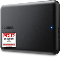 Toshiba Canvio Partner 2TB - Disco Duro Externo portátil de 2,5'', USB 3.2, Compatible con Mac y Windows. (HDTB520EK3AB)