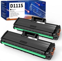 Skydo MLT-D111S Toner Compatible para Samsung MLT-D111S D111S D111L Cartuchos de tóner para Samsung Xpress M2070 M2026 M2022 M2020 M2026W M2022W M2020W SL-M2070 SL-M2070W SL-M2070F (2 Negro)