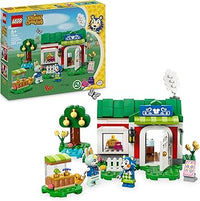 LEGO Animal Crossing Tienda de Ropa de Las Hermanas Manitas Juego de Construcción, Figuras de Erizo y Conejo de Juguete, Regalo para Niñas, Niños y Gamers del Videojuegos de 6 Años o Más 77055