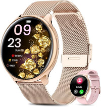 QEYUMYEU 2025 Reloj Inteligente Mujer con ET/HRV/SIRI - 1.39