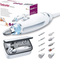 Beurer MP 62 Set de Manicura/Pedicura con 10 Accesorios