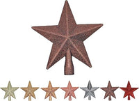 Cumbre de árbol de Navidad dorada, estrella de Navidad, punta de árbol, punta de estrella, decoración, ornamentos, Navidad, decoración navideña, adorno de árbol de Navidad, estrella de Navidad de
