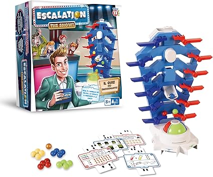 Play Fun By Imc Toys Escalation The Show, Gioco Strategico da Tavolo e Carte per Bambini e Bambine da 8 Anni in Su, Minimo 2 Giocatori