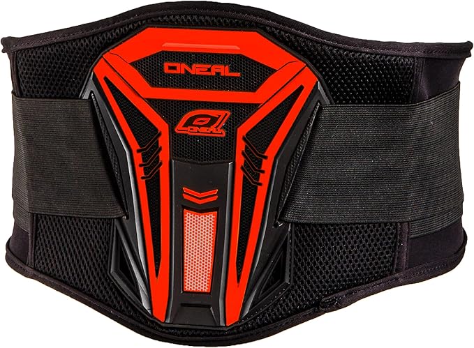 O'NEAL | Cinturón de riñón | Motocross, Enduro, Motocicleta | Cinturón de riñón PXR | Adultos | Rojo | Talla S/M