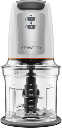 Thumbnail for Kenwood Easy Chop, Picadora con Recipiente de 0,5L, 2 Velocidades, Cuatro Cuchillas, Anillo Antideslizante para Mayor Estabilidad, 500W, Apta para Lavavajillas, Blanca CHP61.100WH