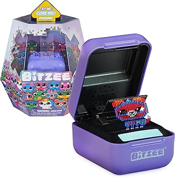 Bitzee - Juguete Mascota INTERACTIVA Digital - Juego Interactivo con 15 Animales EN SU Interior - Mascotas Virtuales y Electrónicas Que Reaccionan al Tacto - 6067790 - Juguetes Niños 5 Años +, Purple