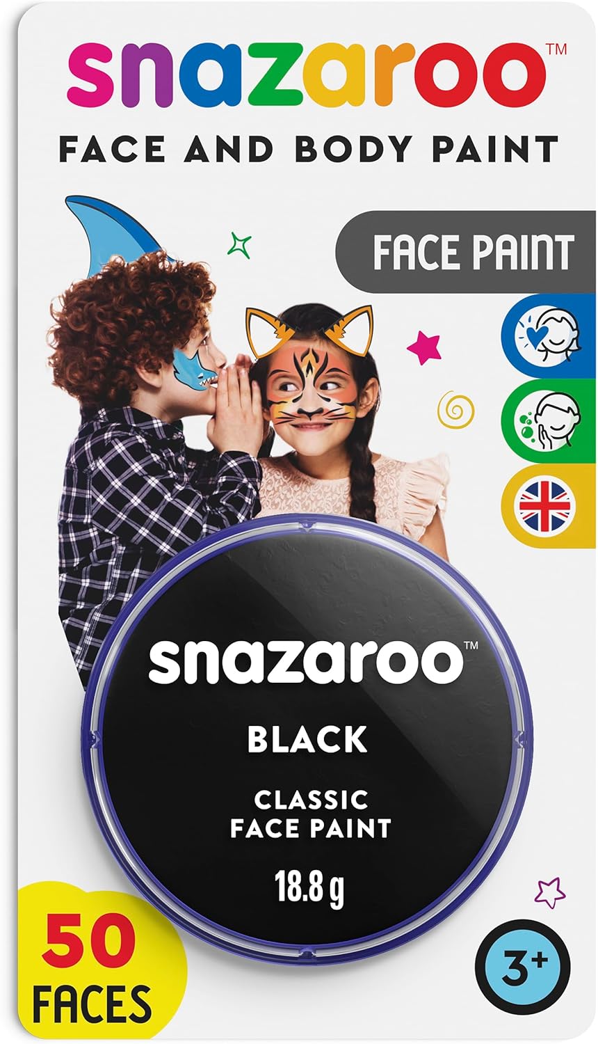 SNAZAROO 18ML BLISTER NEGRO