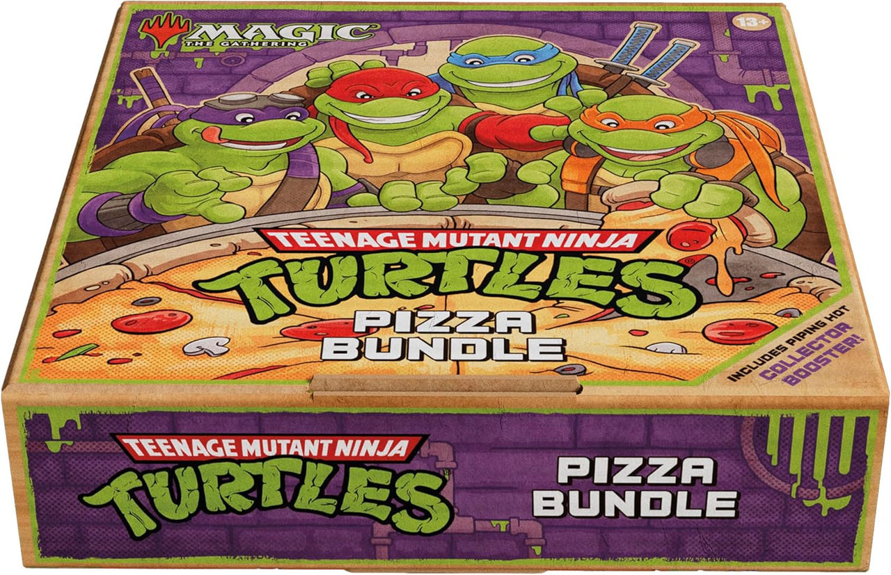 Pizza Bundle de Magic: The Gathering | Teenage Mutant Ninja Turtles (Versión en Inglés)