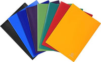 Exacompta - Réf. 85100E - 1 Protège-documents OPAK - 100 pochettes grainées antireflet - 200 vues - pour format A4 - dimensions 24 x 32 cm - couverture en polypro souple - 8 couleurs aléatoires