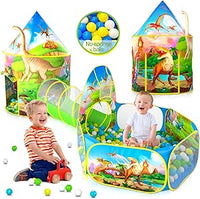 Wilwolfer Túnel para niños - Tienda de juego para exteriores con laterales de malla - Túnel de 180cm para niños habilidades motoras juguete de gateo para bebés plegable regalo de juguete emergente