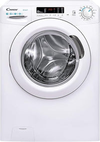 Candy Smart CS4 1272DE/1-S, Lavadora 7kg, 1200 rpm, 45 cm prof, 5 programas rápidos, NFC, Blanco