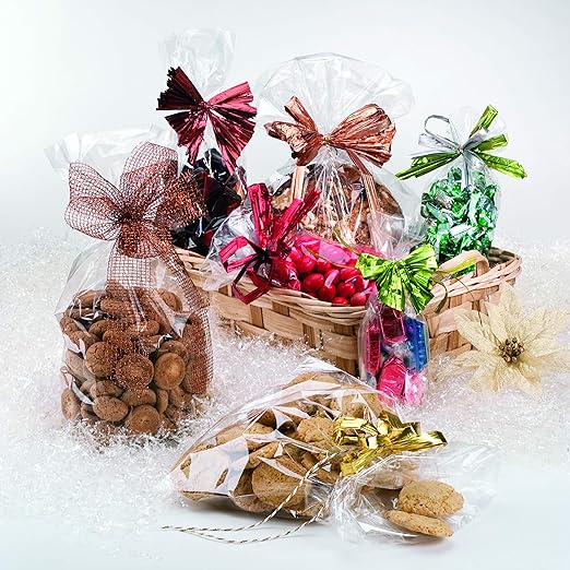 Italpak Sacchetti Trasparenti per alimenti, confezioni cellophane, 50 pz, 10x20 cm