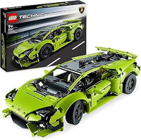 LEGO 42161 Technic Lamborghini Huracán Tecnica, Kit de Maqueta de Construcción de Coche de Carreras de Juguete para Niños, Niñas y Aficionados al Motor, Idea de Regalo Coleccionable