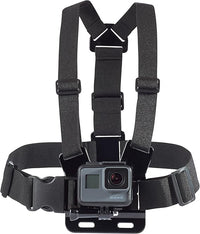 Thumbnail for Amazon Basics Arnés de Pecho Ajustable para GoPro y Cámaras de Acción, Ligero y Cómodo, Negro