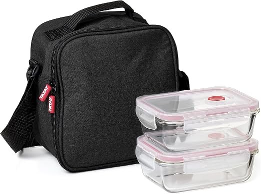 Tatay Bolsa Térmica Porta Alimentos 3,5 L 22x12x21,5 cm Cuerpo Semirrígido
