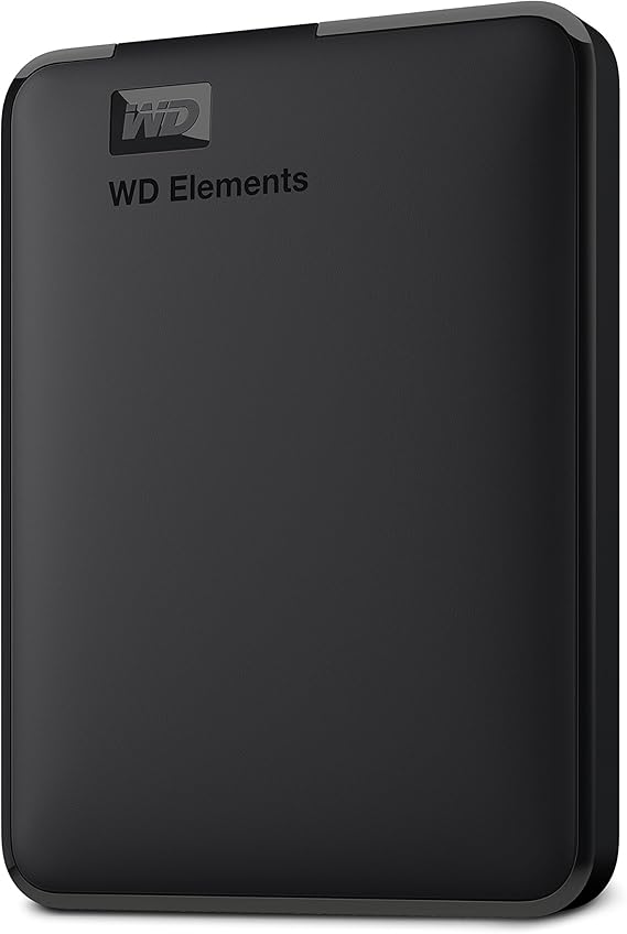 WD 5TB Elements Disco Duro Externo Portátil, USB SuperSpeed 3.2 Gen 1/USB 3.0, Ampliación de almacenamiento para conectar y usar, Formateado para Windows, Negro