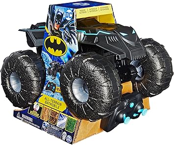 Batman - Coche Teledirigido Batmóvil Todoterreno - Coche Rc 4x4 Resistente Al Agua 2,4ghz - 6062331 - Juguete Niños 4 Años +