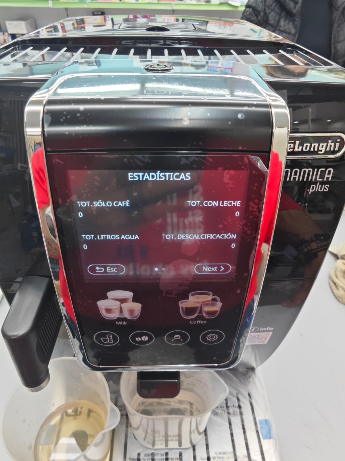 Cafetera Superautomática De'Longhi Dinamica Plus