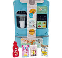 ODS - Maisonelle, Frigorifero Deluxe Giocattolo con Luce, Suoni ed Effetto Vapore allâ€™Apertura, con Accessori, Dimensioni 30 L x 40,2 H x 11,5 P cm, EtÃ  Consigliata + 3 Anni