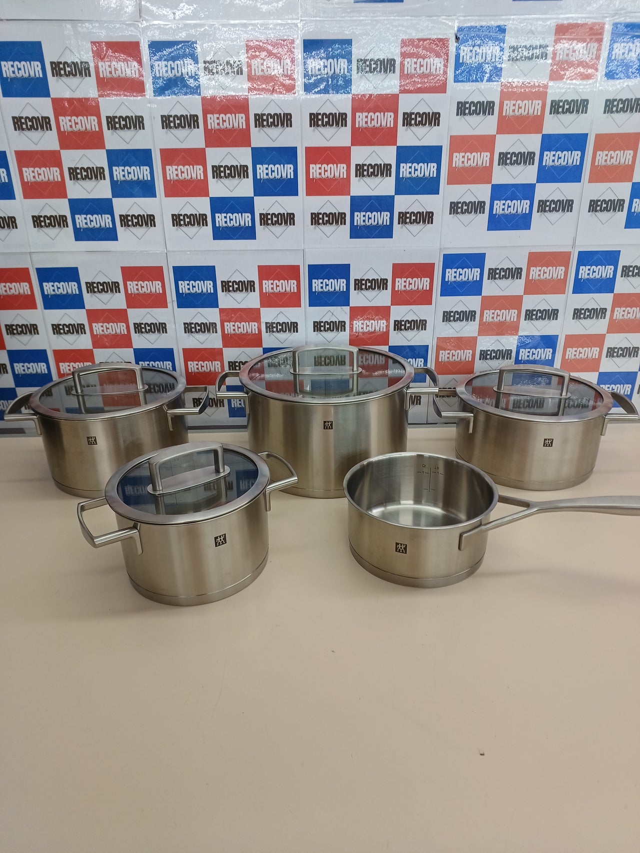 Batería cocina 5 piezas acero inox – Zwilling