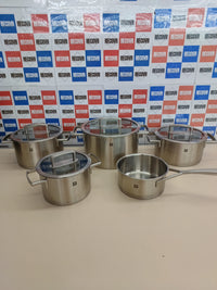 Batería cocina 5 piezas acero inox – Zwilling
